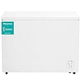 Hisense FT403D4AW1 - Arcón Congelador Horizontal, Eficiente, 306 L Capacidad Neta, 83 cm Alto, Función Dual Convertible en Modo Frigorífico, Cesta con Asa, Bajo nivel sonoro, Color Blanco