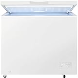 Zanussi ZCAN20FW1 Arcón congelador, Capacidad 198 Litros, 1 cesto, Compresor Inverter, Congelación Rápida, Display LCD, Alarma acústica y visual luminosa, Blanco