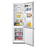 Hisense RB343D4CWF - Frigorífico Combi, Capacidad 269 L con 180 cm Alto, Cajón Verduras, 4 Estrellas Congelador, Puerta Reversible, Silencioso 39dB, Color Blanco